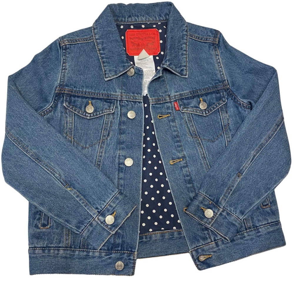 Girl’s Levi Denim Jacket NWOT Size Small